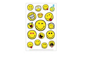 HERLITZ samolepky etikety Smiley World 3 archy