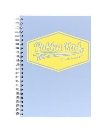 Spirálový sešit "Pastel Jotta pad", mix, A5, linkovaný, 100 listů, PUKKA PAD