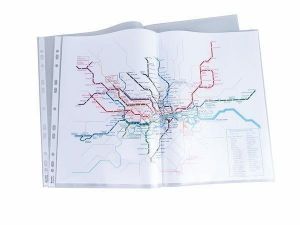 Obal, matný, A3, 120 micron, na šířku, pomerančový povrch, DONAU