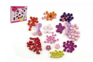 Korálky dřevo 0,5cm