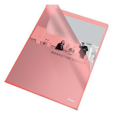 Desky "L" Esselte Standard A4, Červená