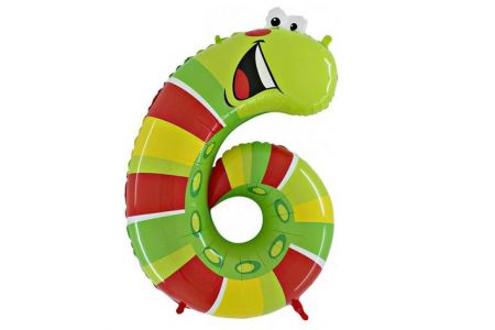 Balónek foliový ANIMALOONS 6 HOUSENKA 40&quot;