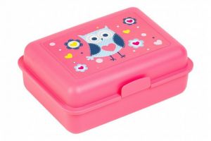 Box na svačinu Sovičky (box na svačinu, svačinový box na potraviny) (Baagl)