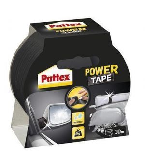 Extra silná lepicí páska pro interiér i exteriér "Pattex Power Tap", černá, 50 mm x 10 m,