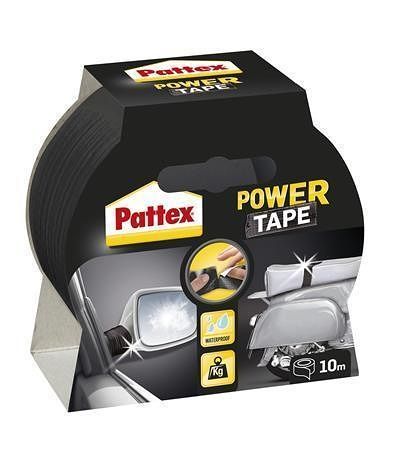 Extra silná lepicí páska pro interiér i exteriér "Pattex Power Tap", černá, 50 mm x 10 m, 