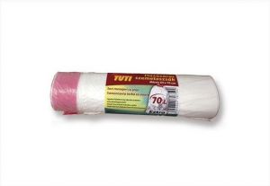 Pytle na odpadky "Tuti", zatahovací, 70l, 15 ks