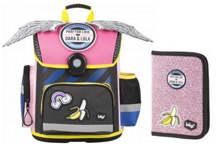 Školní aktovka Lola + penál ZDARMA (Baagl / Dara Rolins) (školní aktovka+penál)