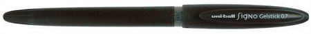 Gelové pero "UM-170", černá, 0,7mm, s uzávěrem, jednorázové, UNI
