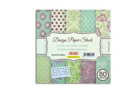 Sada papírů II 15,2x15,2cm 120g 50ks