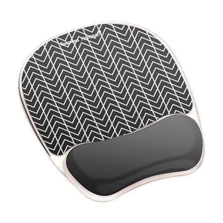 Podložka pod zápěstí "Photo Gel", vzor cik-cak, FELLOWES