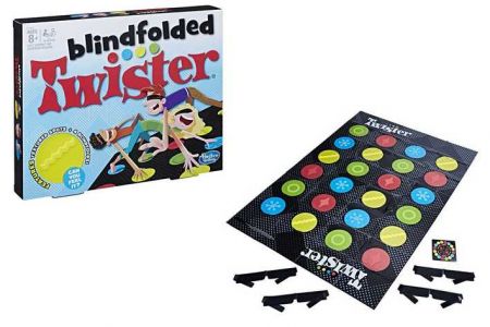 Společenská hra Twister Naslepo