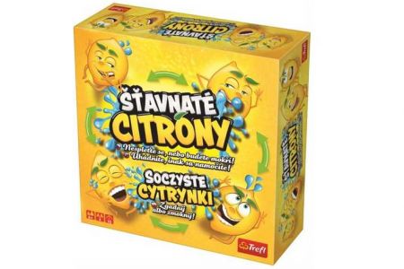 Štavnaté citrony společenská hra na baterie
