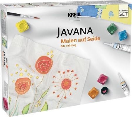 Sada Barva na hedvábí základní vybavení "Silk Painting Set", JAVANA, KREUL