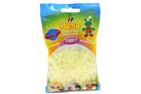 HAMA MIDI Zažehlovací korálky svítící zelené 1000 ks