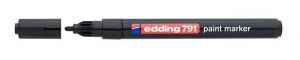Lakový popisovač "791", černá, 1-2mm, EDDING