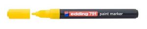 Lakový popisovač "791", žlutá, 1-2mm, EDDING