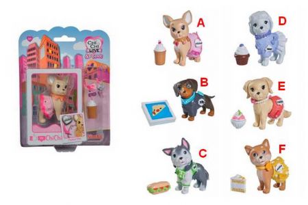 Pejsek figurka 6 druhů