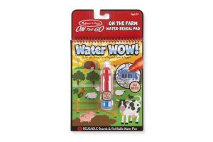 Melissa &amp; Doug - Kouzlení vodou Farma (Vodní malování - omalovánky)