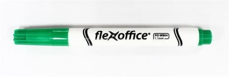 Popisovač na bílou tabuli "WB04", zelená, 1,1mm, kuželový hrot, FLEXOFFICE