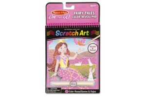 Melissa &amp; Doug - Škrabací obrázky Pohádky (škrabací obrázek)