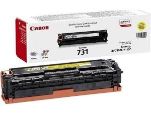 CRG-731Y Toner pro MF 8230 tiskárnu, CANON žlutá, 1,5 tisíc