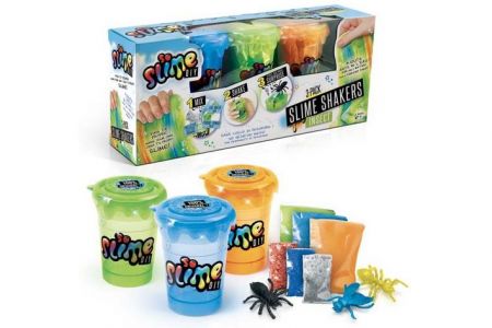 Slime 3 pack pro kluky výroba slizu oranžový, modrý, zelený (EP Line EPline)