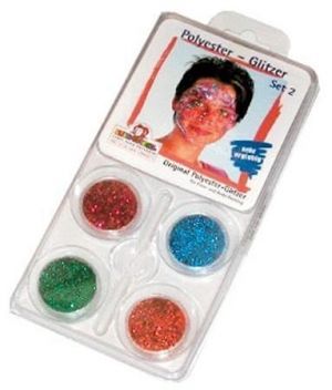 Sada třpytek - Sada třpytek 2, EULENSPIEGEL (třpytky / barvy na obličej)