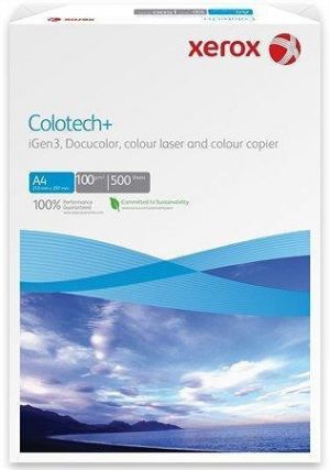 Xerografický papír "Colotech", pro digitální tisk, A4, 100g, XEROX