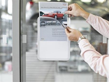 Prezentační kapsa "Magneto", modrá, samolepící, A4, TARIFOLD