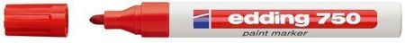 Lakový popisovač "750", červená, 2-4mm, EDDING