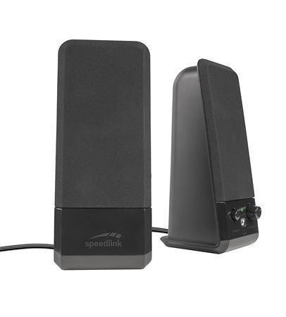 Reproduktory "Event", černá, 2.0 stereo, 5W, SPEEDLINK