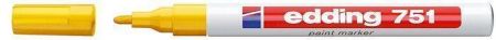 Lakový popisovač "751", žlutá, 1-2mm, EDDING