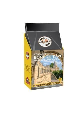 Káva "Cognac-cherry bonbon", pražená, zrnková, 125 g, CAFE FREI
