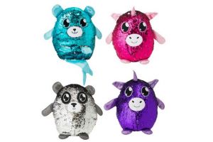 Flitrová zvířátka velká 30 cm