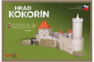 Vystřihovánky Hrad Kokořín (třetí vydání) (vystřihovánka BETEXA)