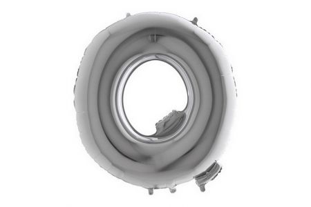 Balonek foliové písmeno Q stříbrné 102cm 40"