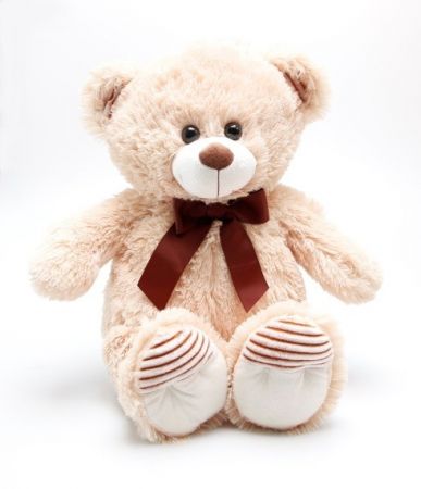 Plyšový Medvídek světle hnědý 43 cm