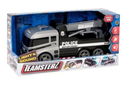 Teamsterz odtahový policejní vůz se zvukem a světlem