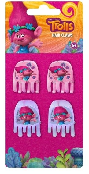 Klipy do vlásků Troll 2 ks