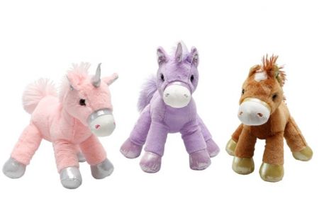 Plyšový Koník/Jednorožec 28 cm