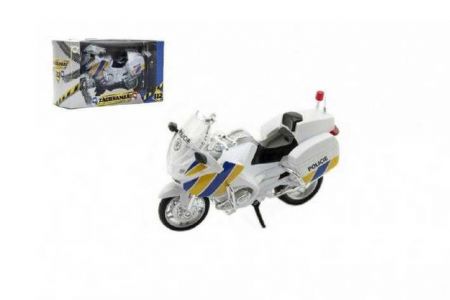Motorka Záchranáři 112 policie plast 12cm