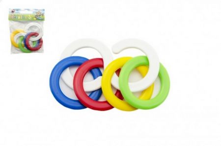 Chrastítko-kousací kroužky