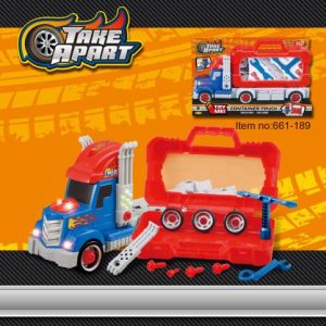 Šroubovací náklaďák s nářadím zvuk a světlo