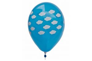 Balonky obyčejné mraky 5ks