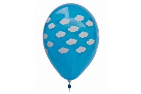 Balonky obyčejné mraky 5ks