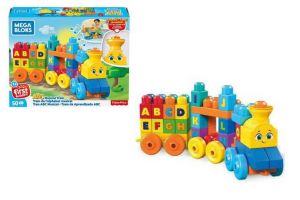 Mega Bloks hudební vláček s písmenky