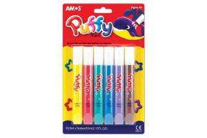 Puffy barvy na textil 6x10,5ml