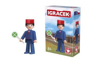 EFKO Igráček Výpravčí - figurka s příslušenstvím