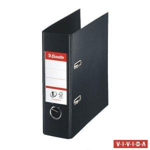 Pákový pořadač "Standard", Vivida černá, 75 mm, A5, PP, ESSELTE