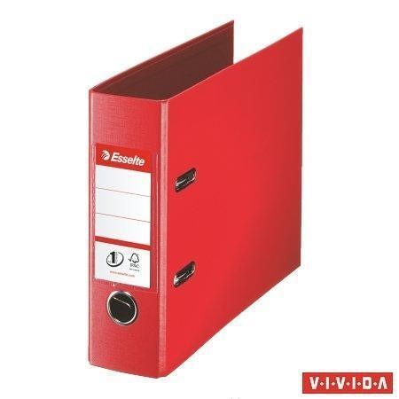 Pákový pořadač "Standard", pro banku, ochranné spodní kování, Vivida červená, 75 mm, PP, E